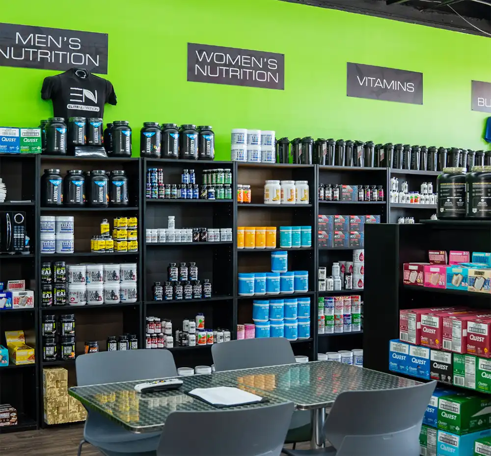 Our Proeducts at Elite Nutrition