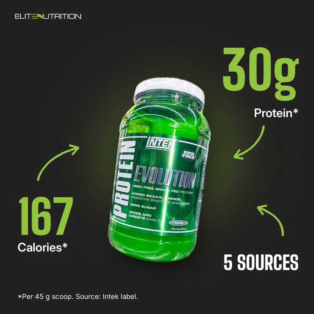 Intek Protein Evolution: 30g Protein*, 167 Calories*