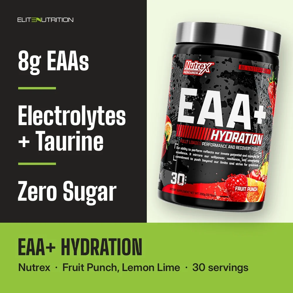 Nutrex EAA+ Hydration highlights