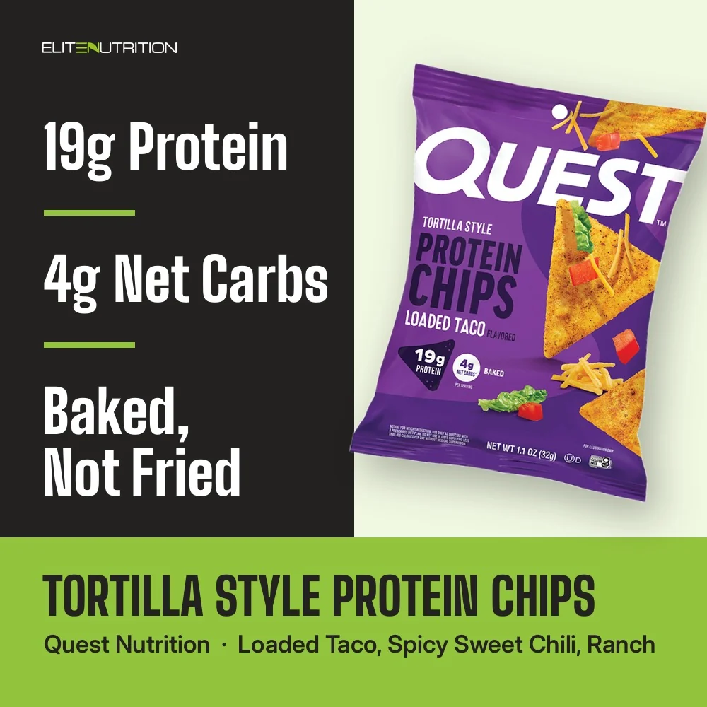 Quest Tortilla Style Protein Chips highlights