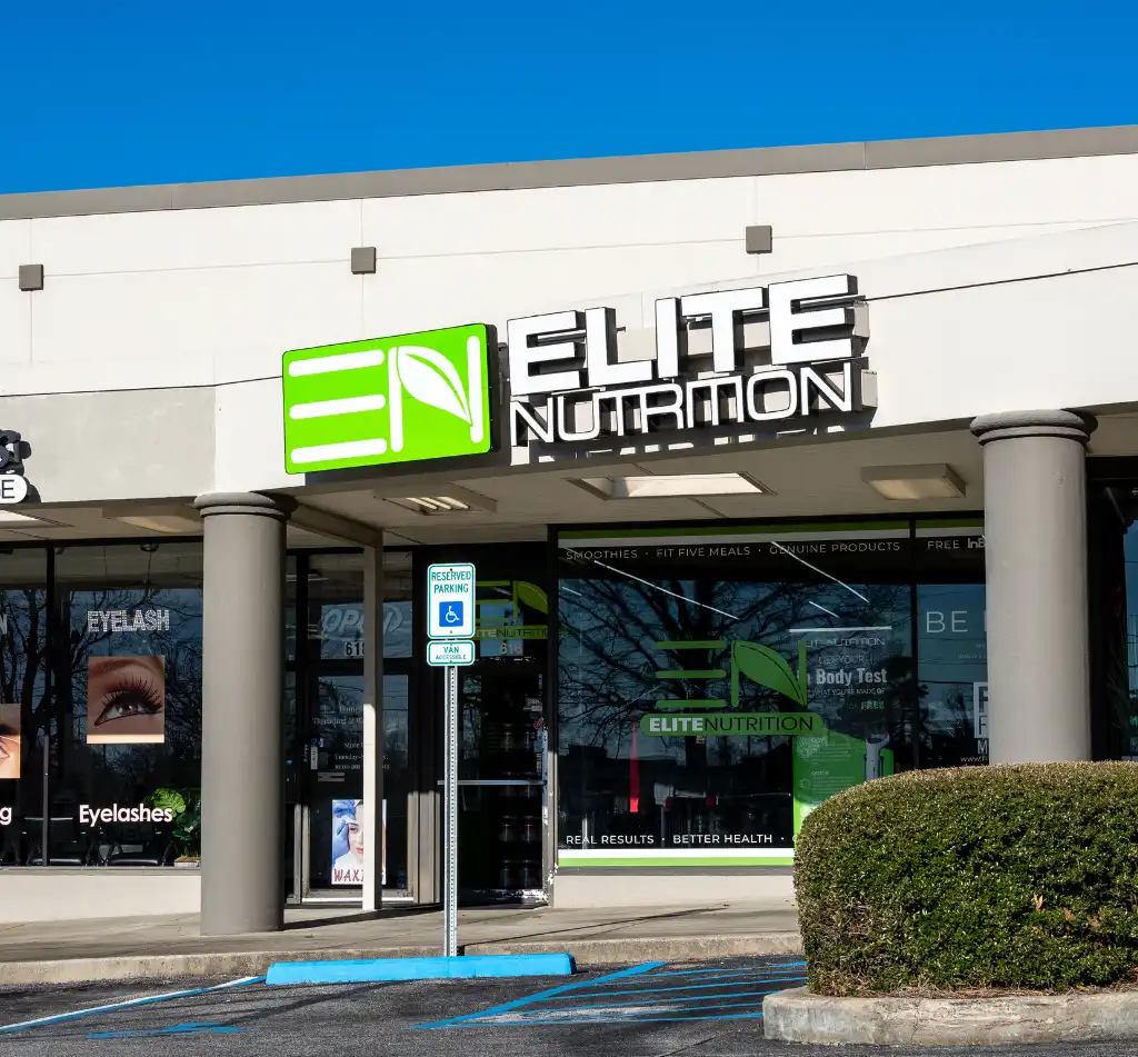 Elite Nutrition Vestavia Hills, home of the Smoothie Bar